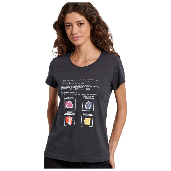 Bodytalk Γυναικεία κοντομάνικη μπλούζα